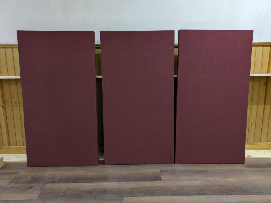 KIT 10 Painéis Acústicos — MDF & Lã de Rocha