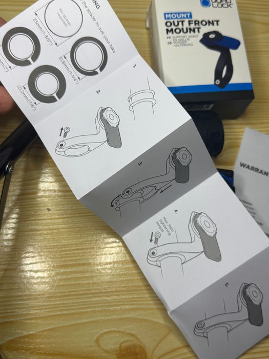 Suporte para bicicleta Quad Lock