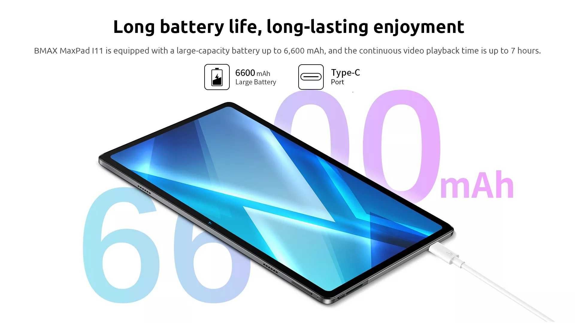 Планшет 10 дюймів BMAX I11 PLUS 16GB/256GB 4G LTE 10.4" T606