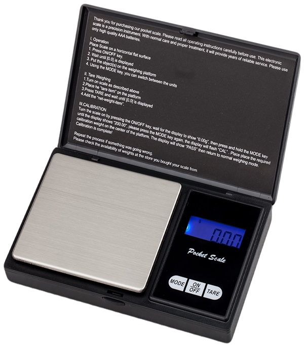Elektroniczna waga jubilerska 0,01g 200g kieszonkowa gramowa W004