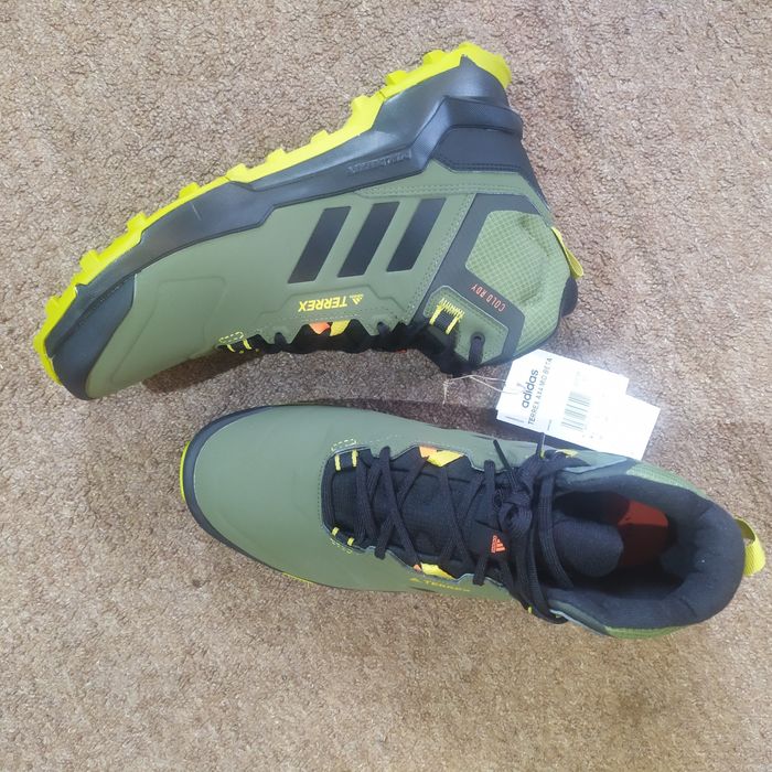 41-46.Непромокаючі трекінгові термочеревики Adidas Terrex AX4 Mid Bet
