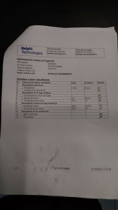 Injetores classe A 200