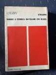 Livro Ensaios sobre a teoria do valor em Marx