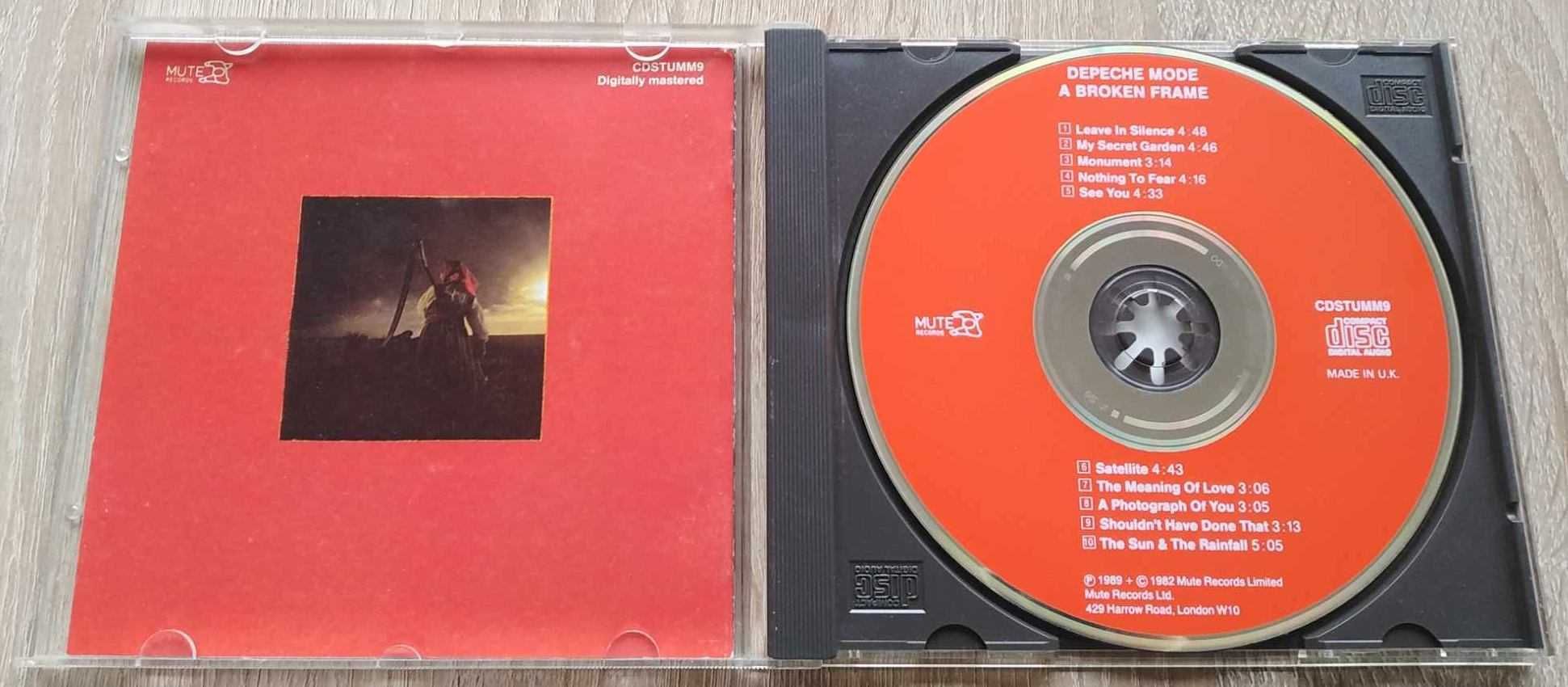 Depeche Mode - A Broken Frame CD wydanie UK (PDO UK)