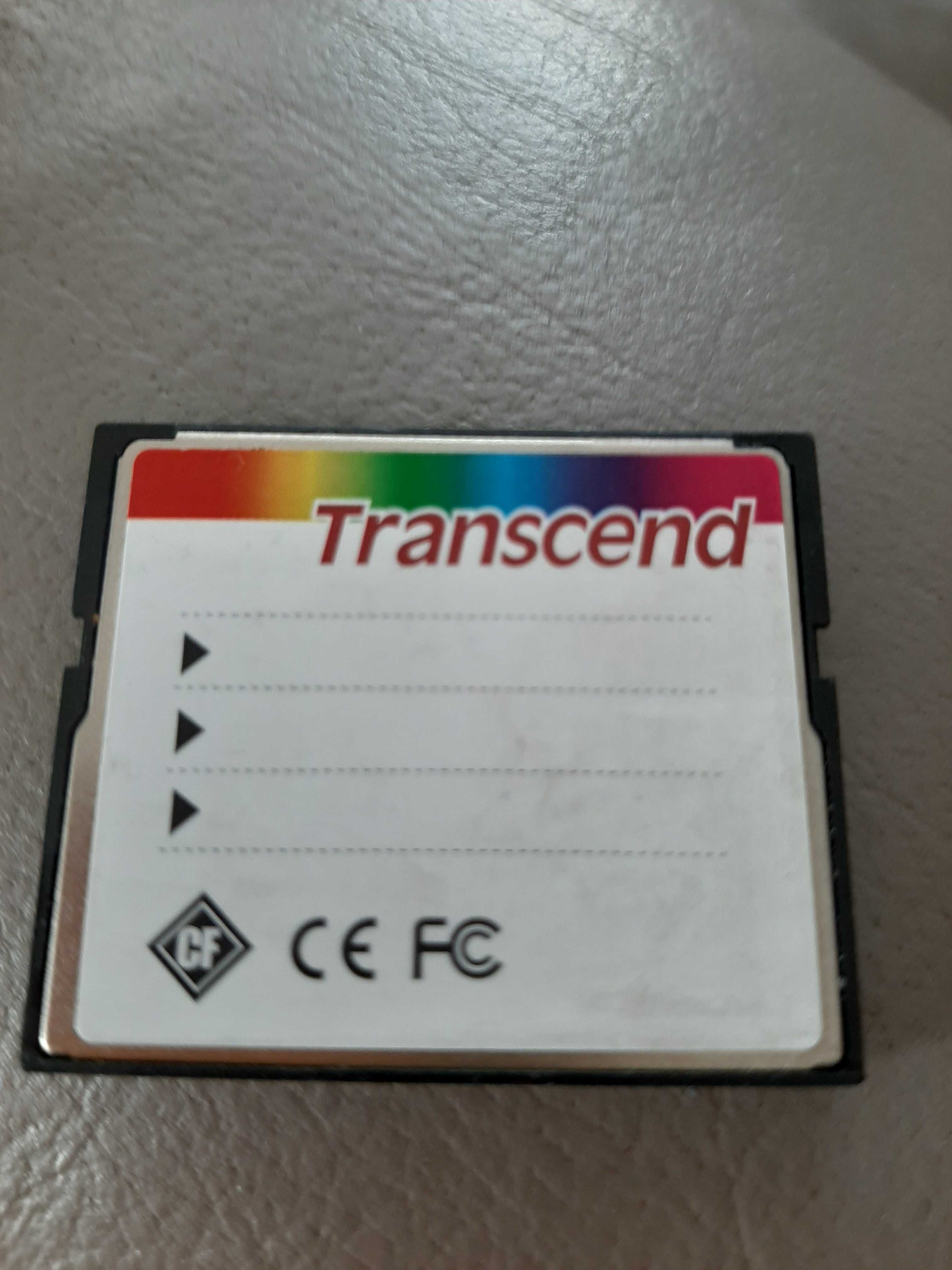 TRANSCEND karta pamięci Compact Flash 2GB High Speed 300x UDMA