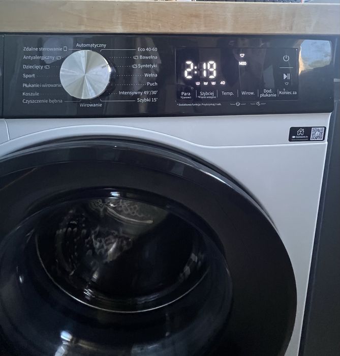 Pralka Hisense smart.