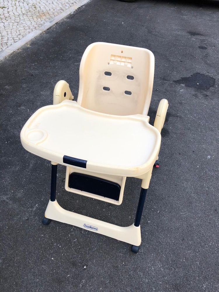 Cadeira de refeicao alta para bebe