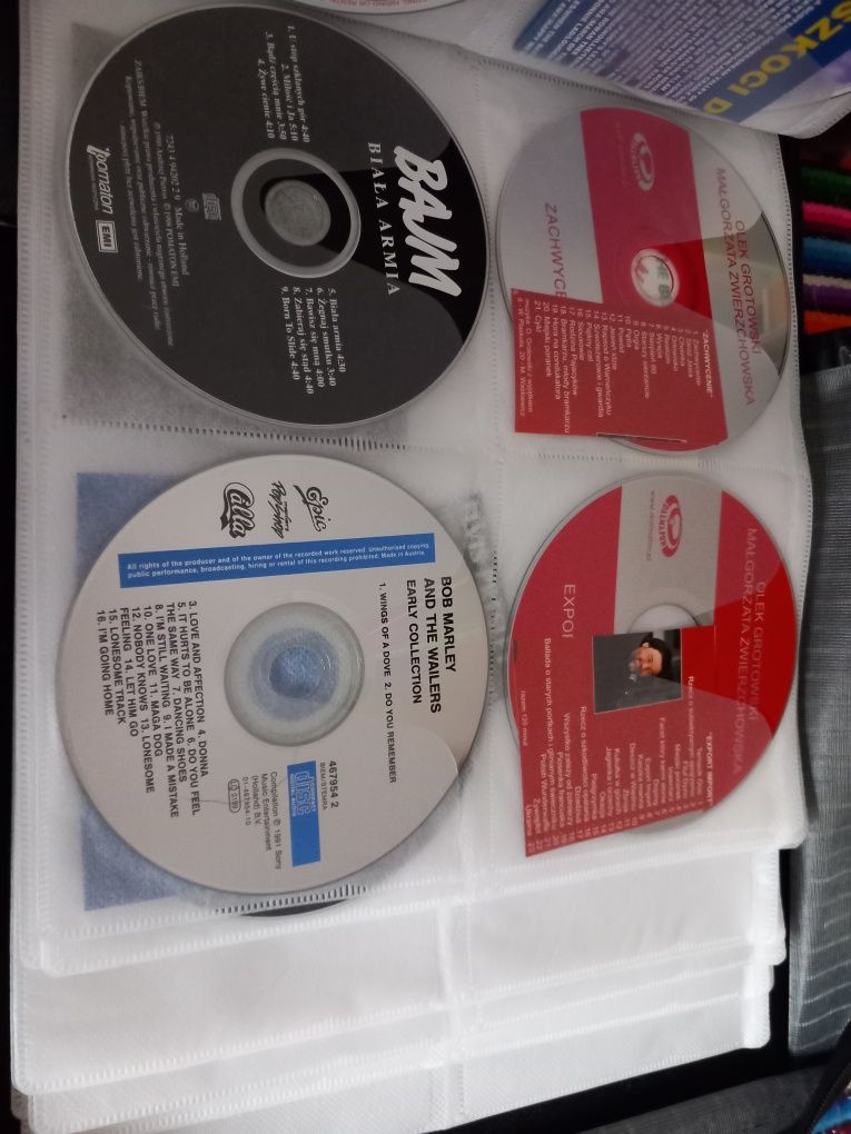 Klaser etui na plyty CD
