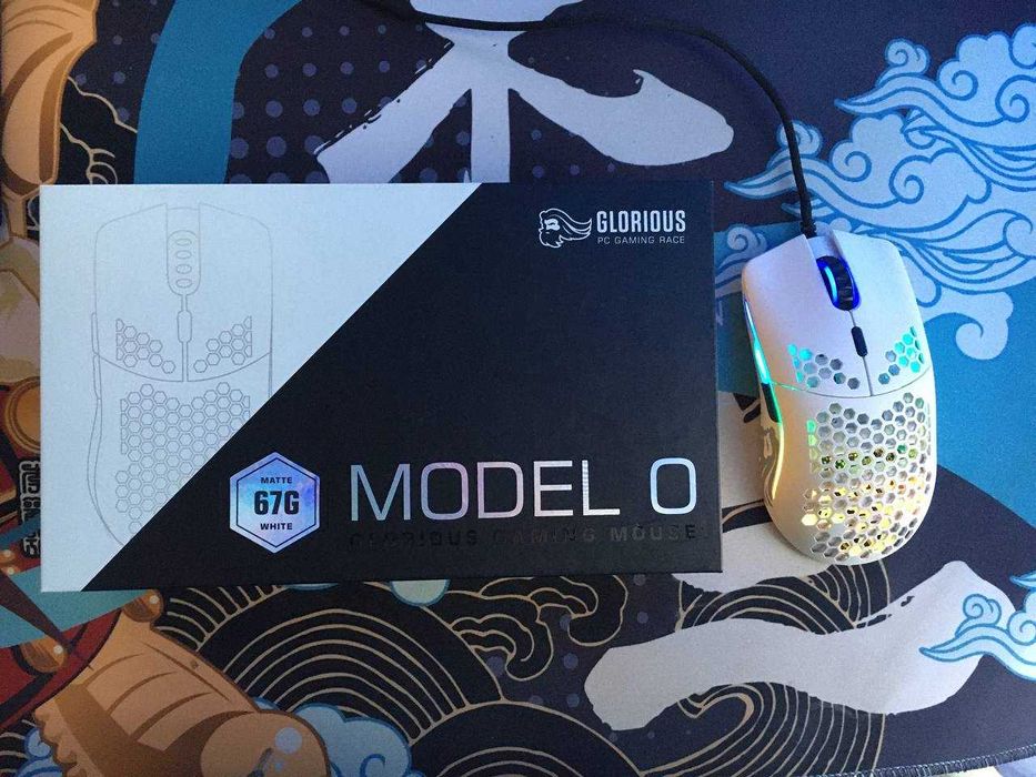 Миша Glorious Model O RGB USB White