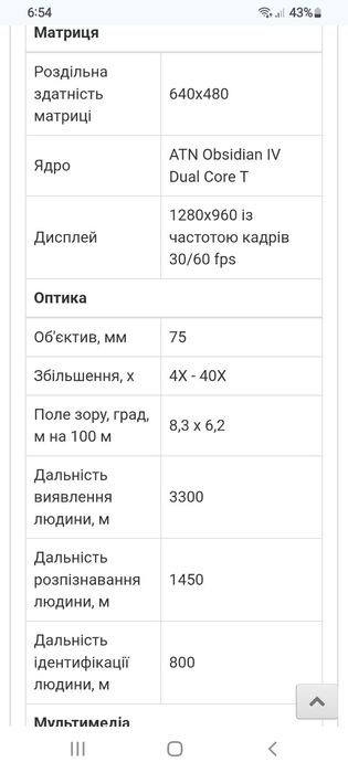 Продам приціл MARS 4 640-480