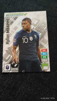 Karta limited edition road to UEFA euro 2020 Mbappe Francja