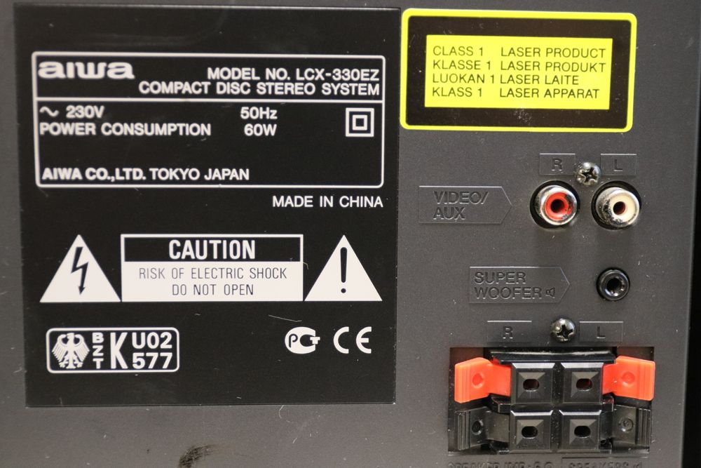 AIWA  lcx  - 330 ez  CD , FM
