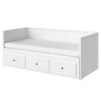 Łóżko rozkładane Ikea Hemnes, stan idealny, materace