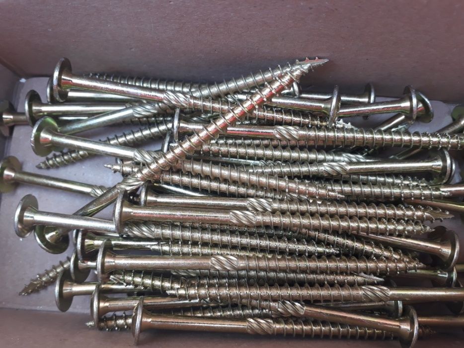 Шуруп 8/100мм ПШ по дереву torx.Конструкційний шуруп.