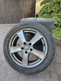 Koła zimowe Audi VW Skoda T-roc Q2 Kamiq Passat 5x100 215/55r17 Dezent