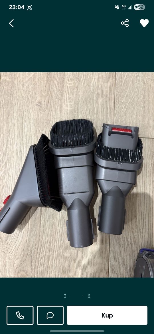 Dyson V8 absolute + 7 końcówek
