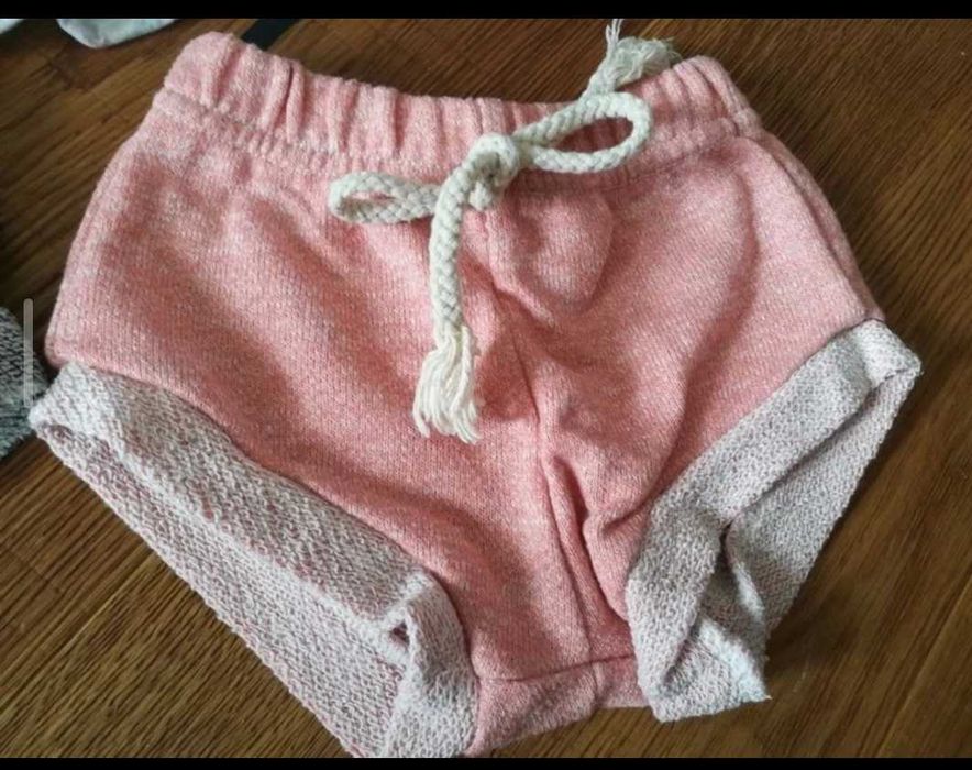 2 pack szorty dresowe ze sznurkami 80