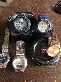 Часы casio g-shock ga-1100,g-2900,aq-180w,mtp-1258,mtp-1183