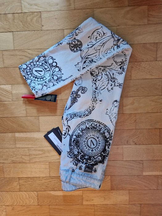 Nowe dżinsy damskie Versace Jeans rozmiar XS/S W29/30 oryginalne