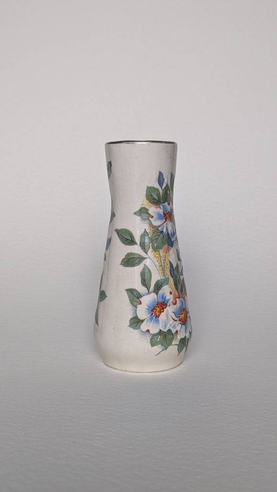 Wazonik porcelanowy kwiaty Vintage