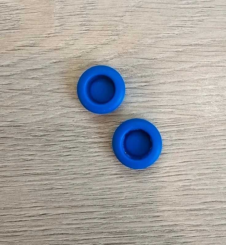 Antypoślizgowe gumki nakładki kontroler Playstation Xbox Superman Blue