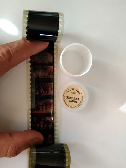 Bajka klisza rzutnik Ania Szklana Góra PRL