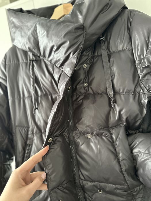 Zimowa włoska prosta kurtka damska