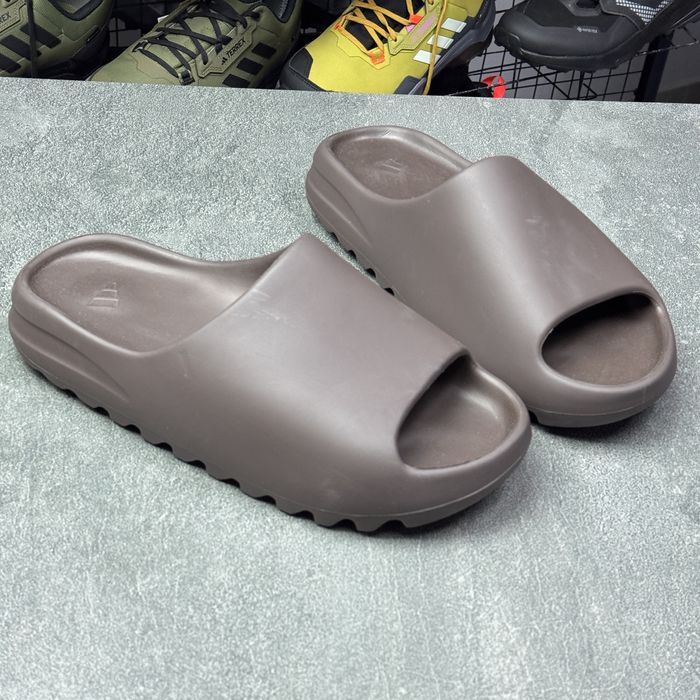 Тапочки шльопанці Adidas Yeezy Slide Soot GX6141 ОРИГІНАЛ 100% 44 р