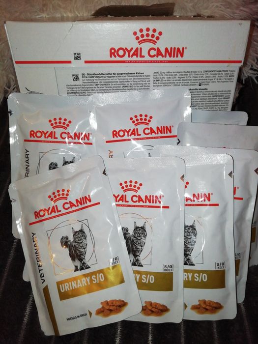 Royal Canin URINARY S/O - вологий корм для кішок 12 шт.