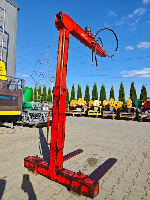 Widły samopoziomujące do palet Hydrauliczne 2T pod Rotator HDS używane