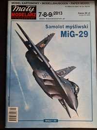Model kartonowy MiG 29 Mały Modelarz
