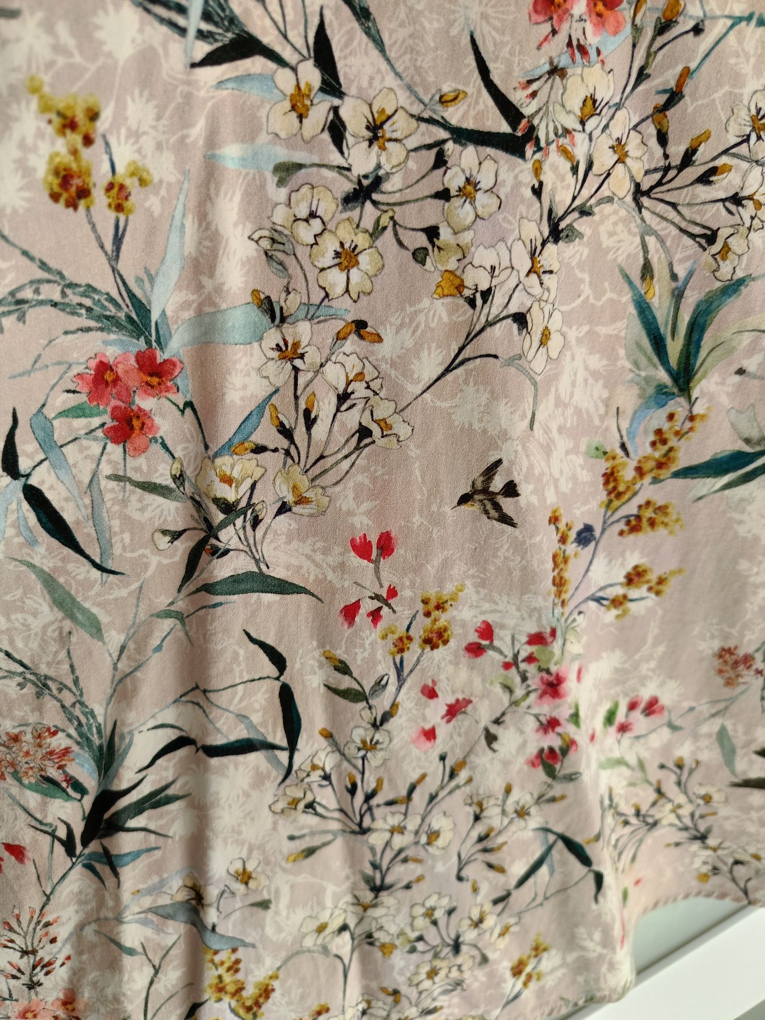 Sukienka kwiaty retro vintage firmy Orsay rozmiar 36