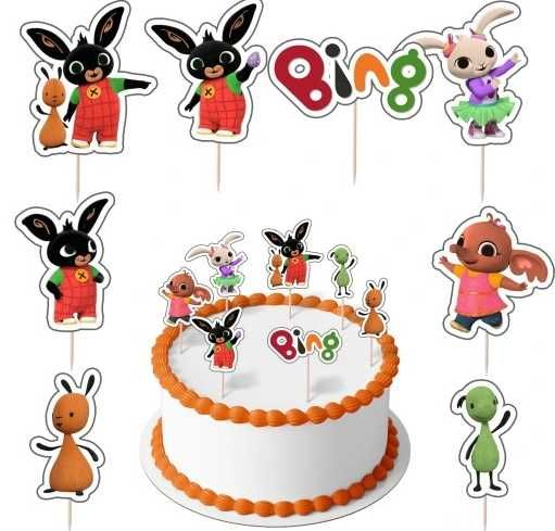 TOPPER na tort postacie z BING