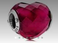 Charms zawieszka do bransoletki typu pandora szkło murano srebro 925