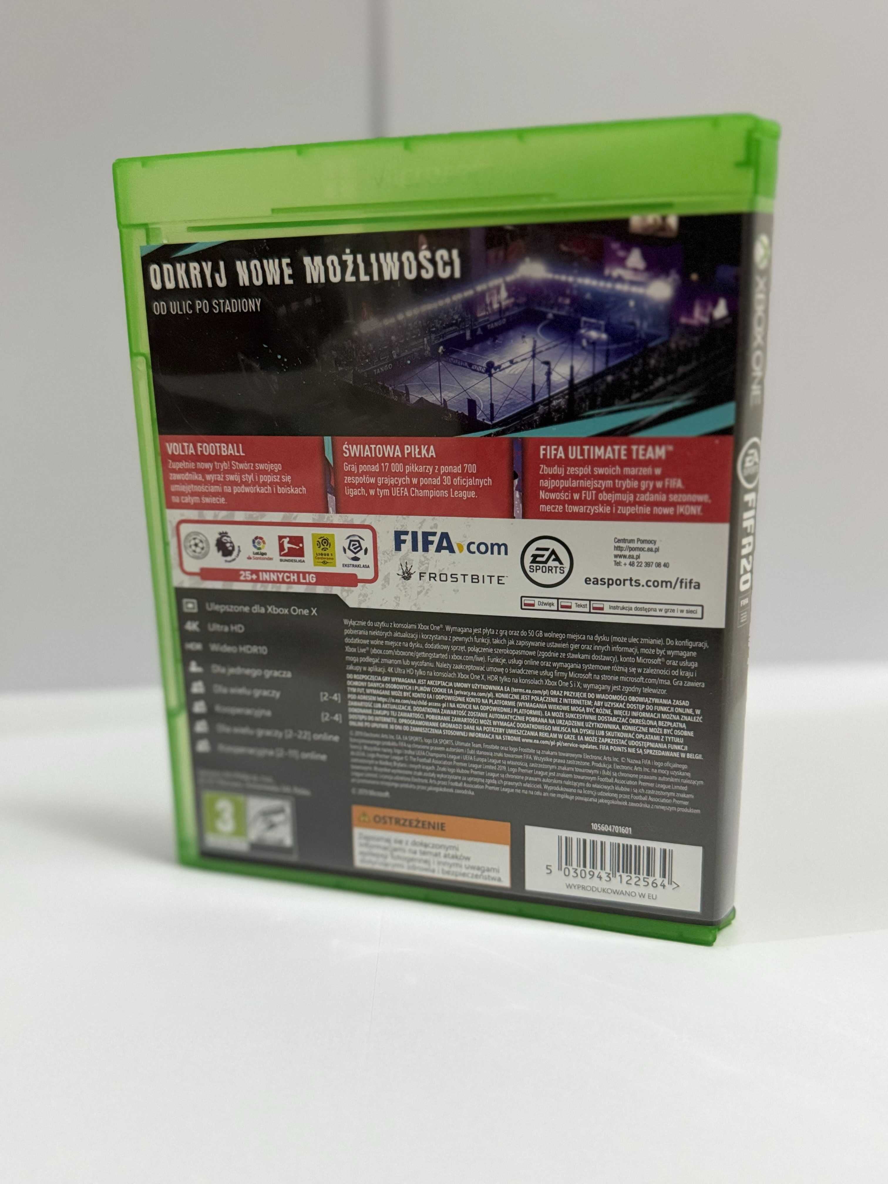 Gra Fifa 20 na Xbox One, POLSKA WERSJA, db stan!