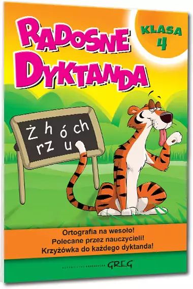 Radosne dyktanda - klasa 4. Greg. Nowy Produkt