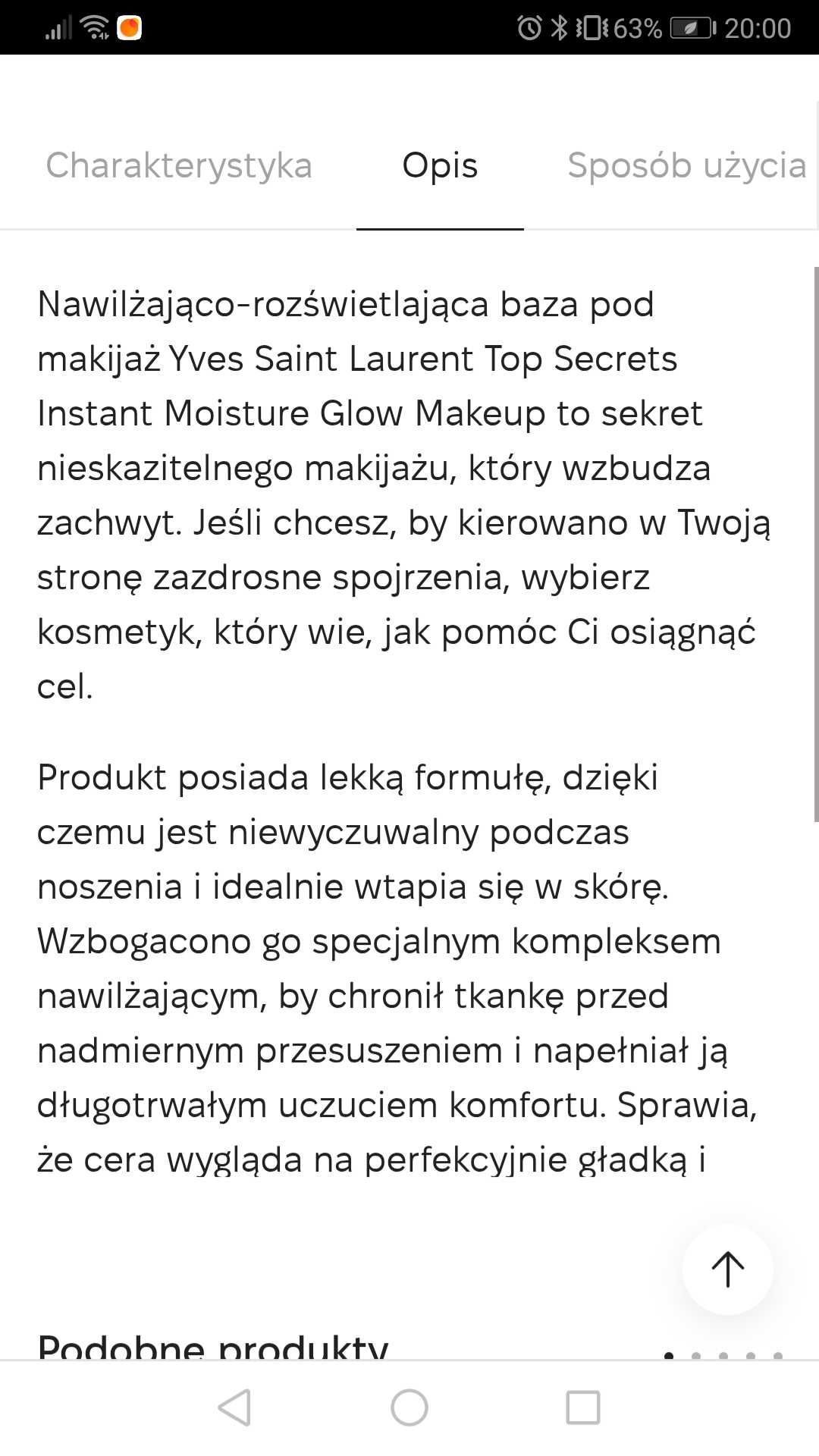 Yves Saint Laurent Top Secrets Instant Moisture Glow Makeup 40 ml