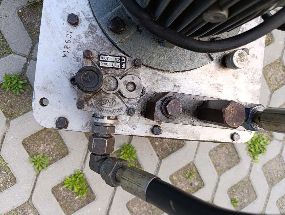 Agregat zasilacz hydrauliczny pompa Neumeister 250bar silnik Emod 2.2k