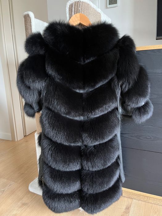 Futro z lisa czarnego