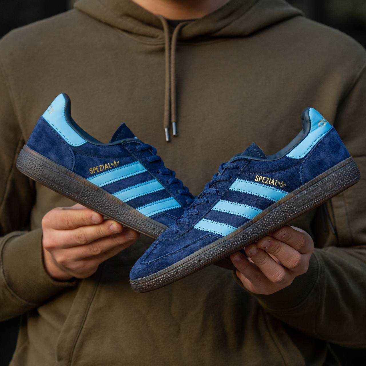 Мужские кроссовки Adidas Spezial Handball Blue 40-45 Новинка 2023! Топ