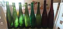 Stare przedwojenne butelki. Grube szkło. Super stan. 0.7l 700ml