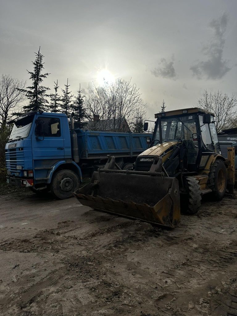 Roboty ziemne, transport materiałów sypkich