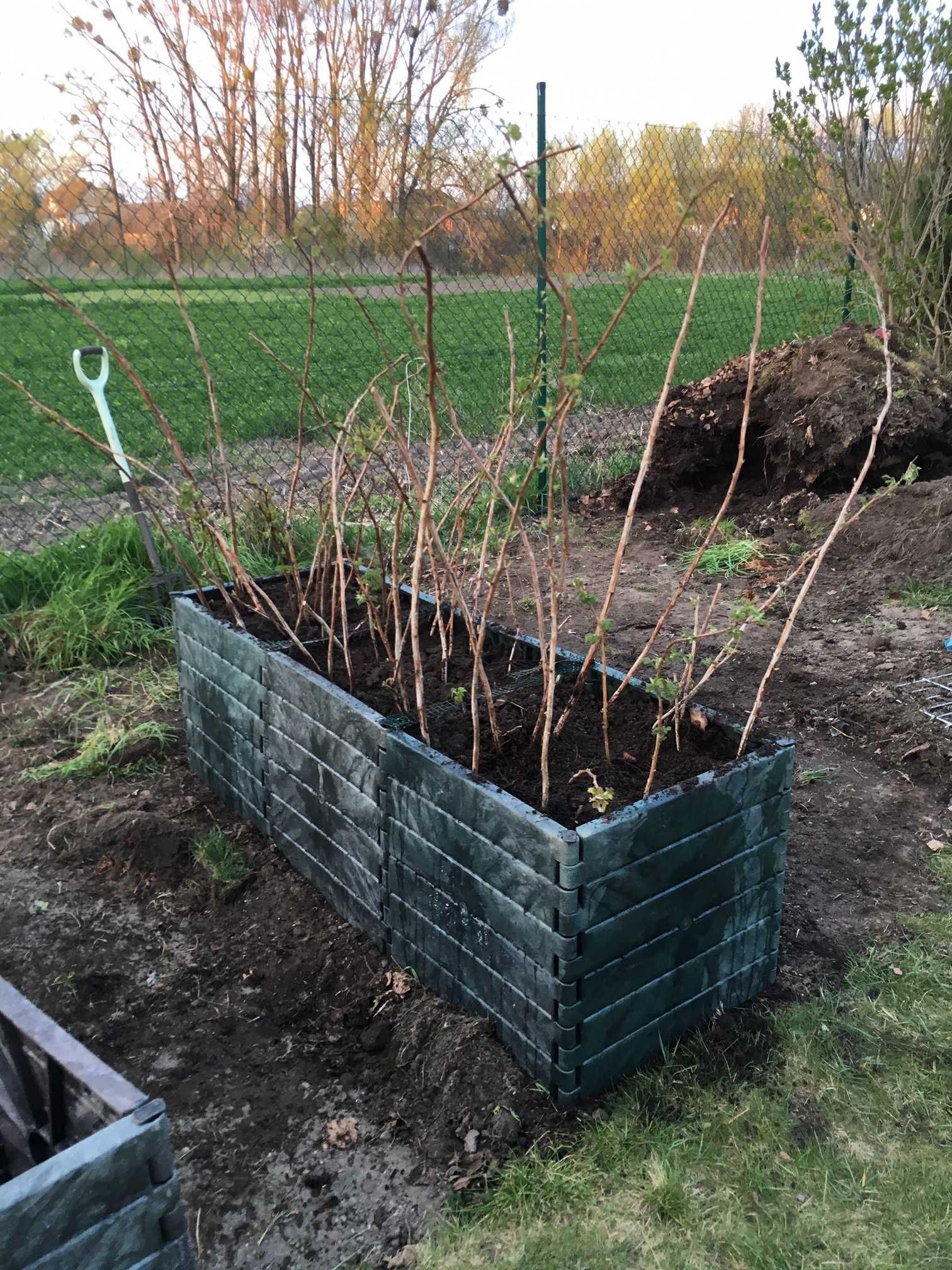 Grządka podwyższona EKO 100% z recykl. wys. 50cm 12 lat gwar.GW3