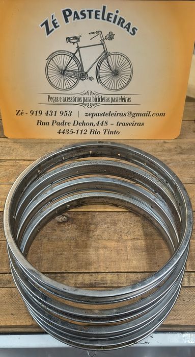 Aros Órbita/Vilar/roda 16x1.75 e pedaleiras de criança peças Usadas.