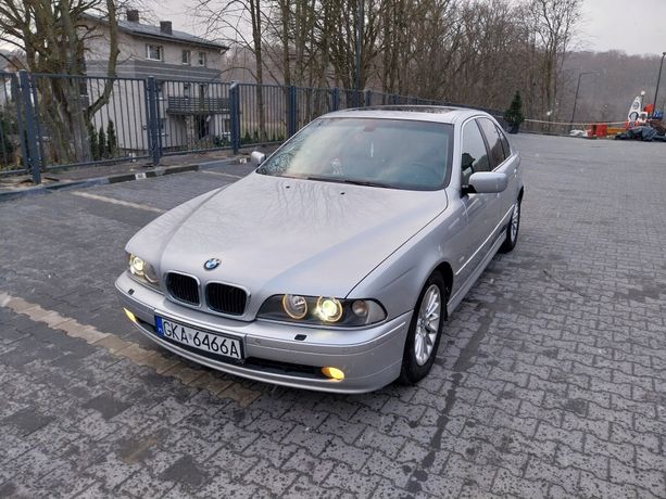 ƁMW E39 530D Lift 280 tyś przebiegu  Xenon Navi Masaże Zamiana