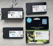 Komplet Tuszy HP 953XL Black + 953XL CMY Nowe