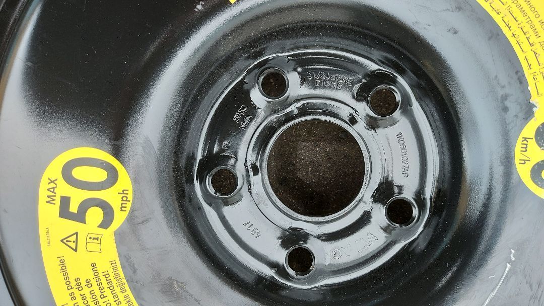 SEAT LEON III KOŁO ZAPASOWE DOJAZDÓWKA 1K0601027AP SUBWOOFER 5F0035382