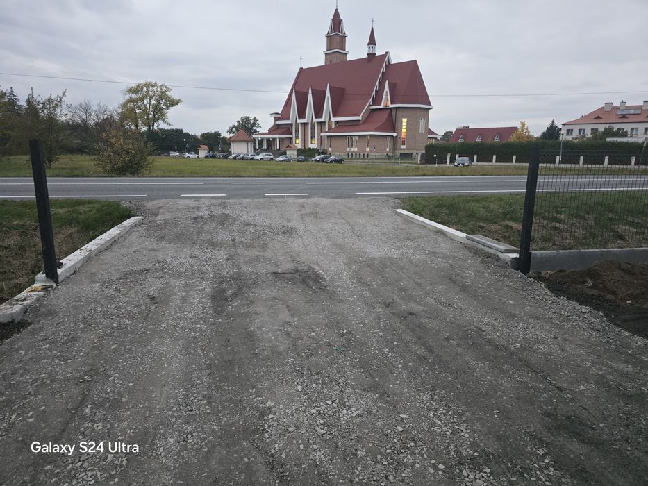 Działka inwestycyjna w Mielcu przy drodze Dębickiej.