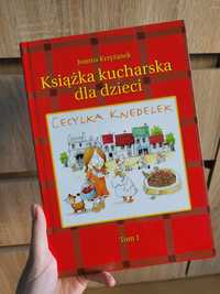 Książka kucharska dla dzieci Cecylka Knedelek Tom 1 Joanna Krzyżanek