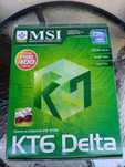 Płyta główna MSI KT6 Delta + AMD Duron 1600 Retro PC